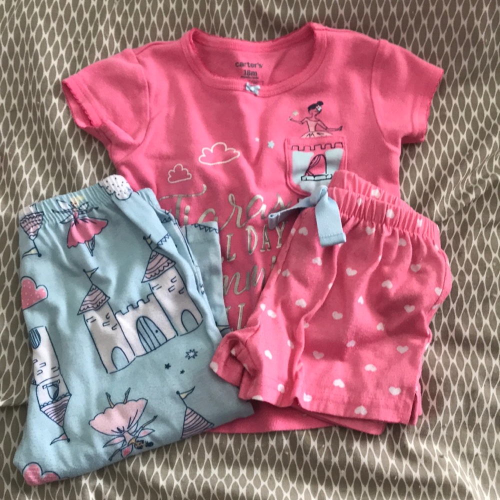 Princess pajamas set